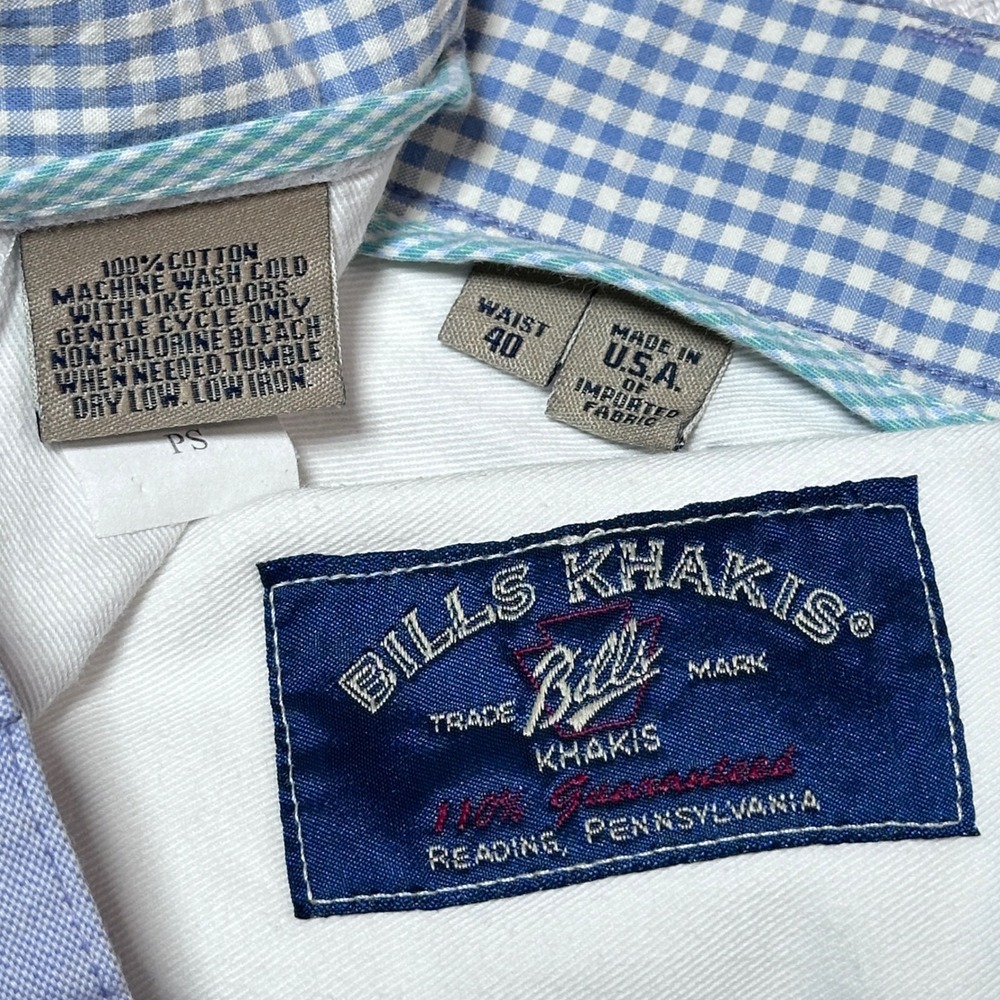 Bills Khakis Chino Shorts Mens 40 Cotton Flat Front Made in USA‎ Lavender Purple - Picture 2 of 13